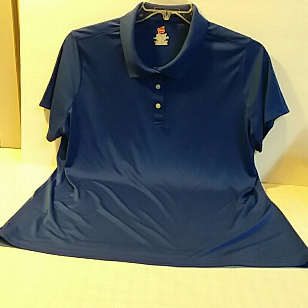Hanes polo work tees NWOT
